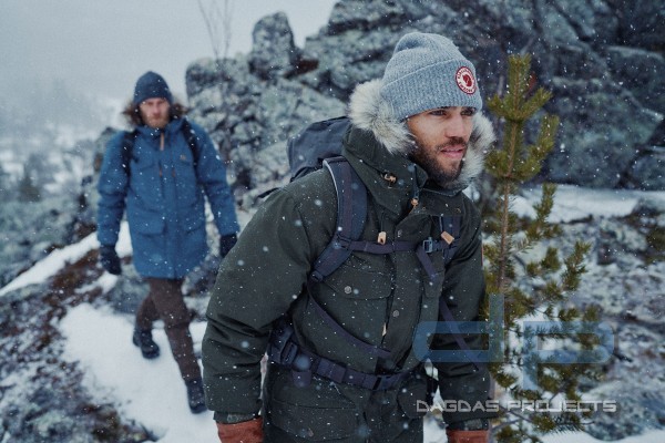 FJÄLLRÄVEN 1960 LOGO HAT STRICKMÜTZE AUS WOLLE IN VERSCHIEDENEN FARBEN