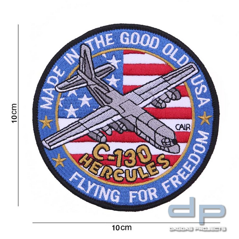 Emblem Stoff C-130 Hercules
