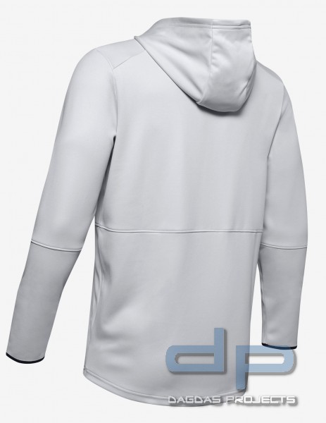 Under Armour MK-1 Warmup Hoodie in hellgrau