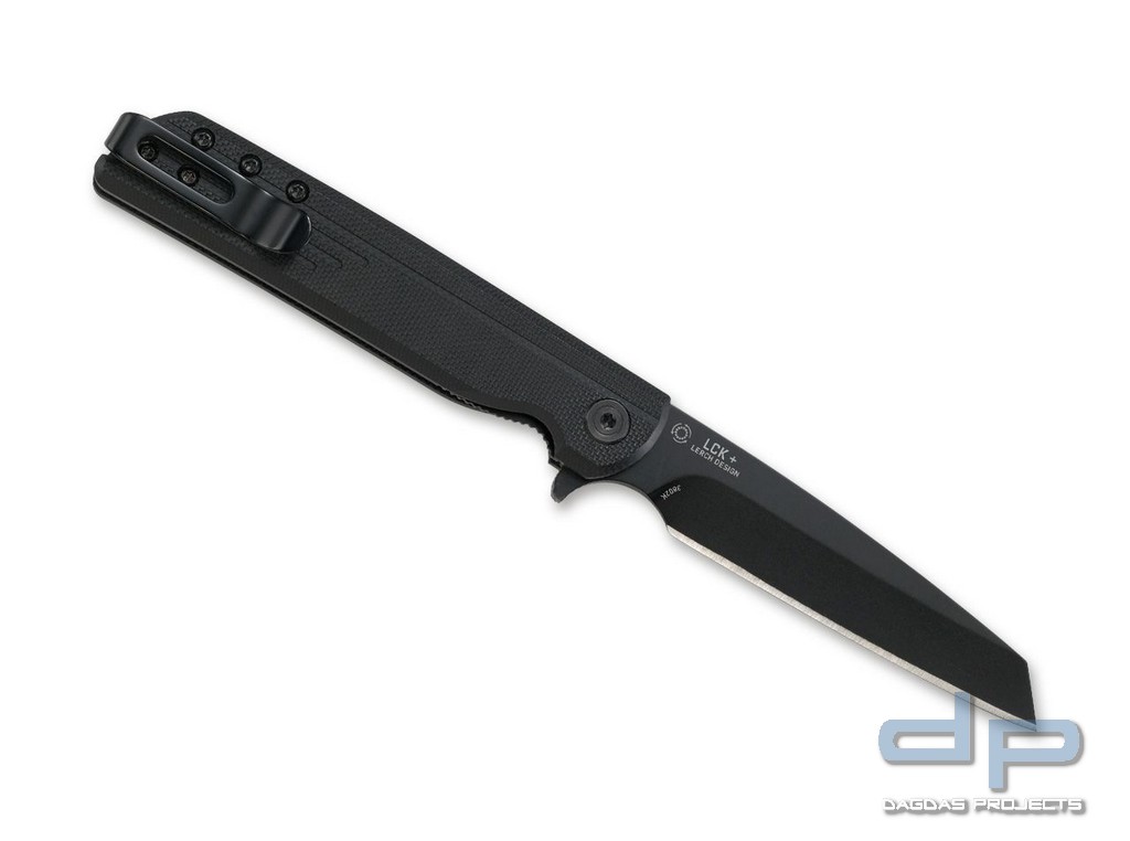 CRKT LCK+ Tanto Blackout Taschenmesser