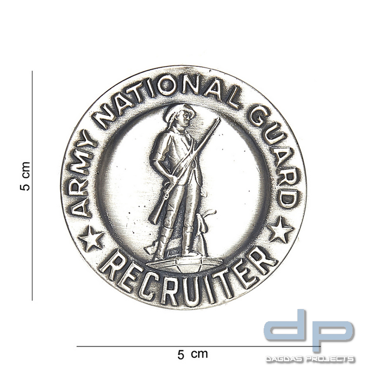 Emblem Army National Guard Recruiting and Retention