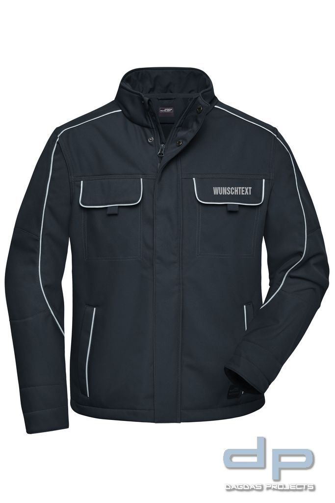 Jacke Softshell dp S-Serie Farbe schwarz Größe M