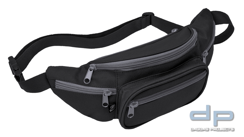 Behördenhüfttasche mit Wunschaufdruck in reflex silber