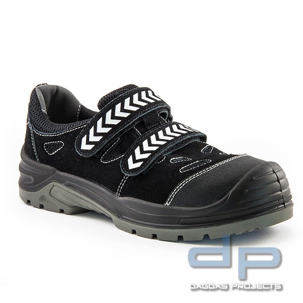 S1P SICHERHEITSSANDALE in Schwarz