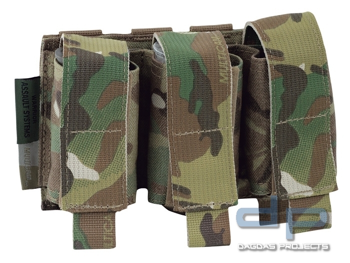 Warrior Triple 40mm Pouch Multicam