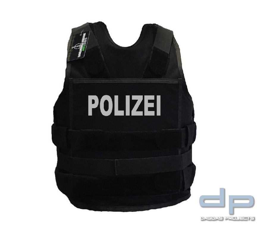 K1 zertifizierte Stichschutzweste COPTEX I mit Wunschaufdruck