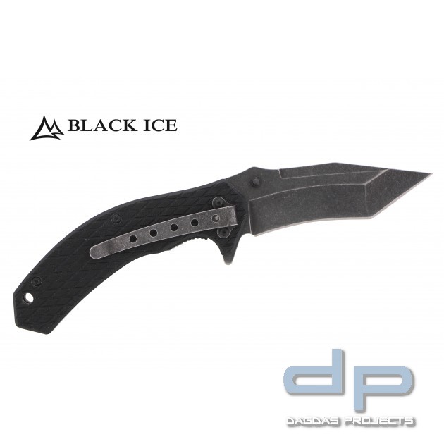 BLACK ICE Einhandmesser Donar
