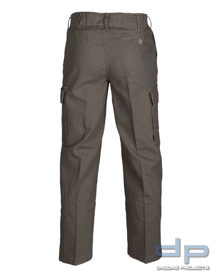 MOLESKINHOSE PREWASH OLIV