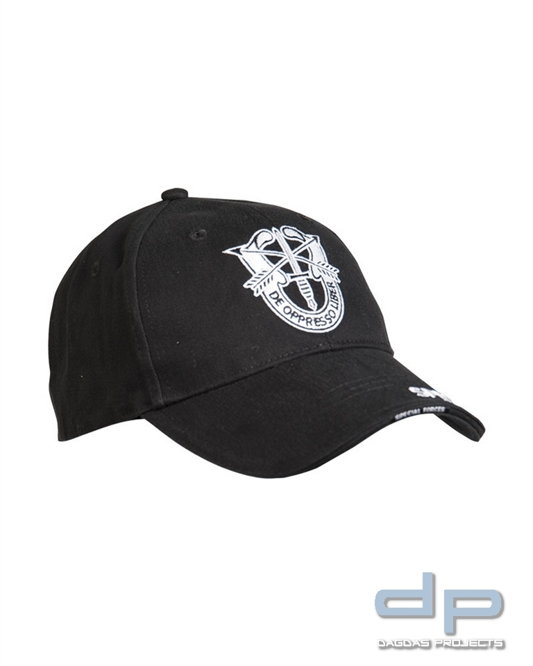 BASEBALL CAP SANDWICH SCHW.′SPEC.FORCES′ VPE 5