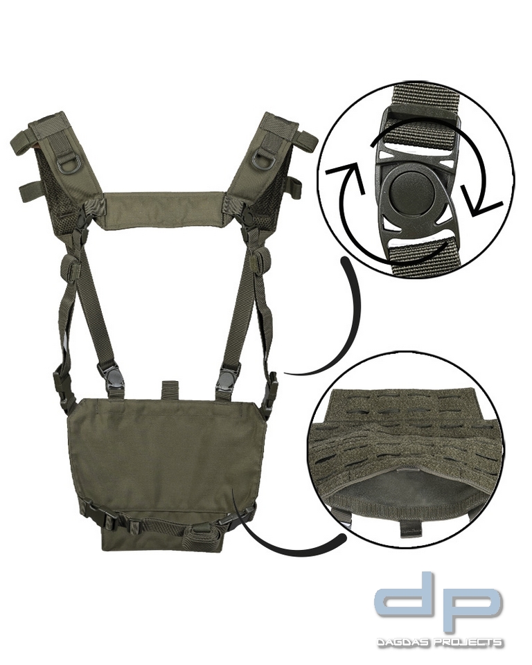 CHEST RIG LIGHTWEIGHT OLIV