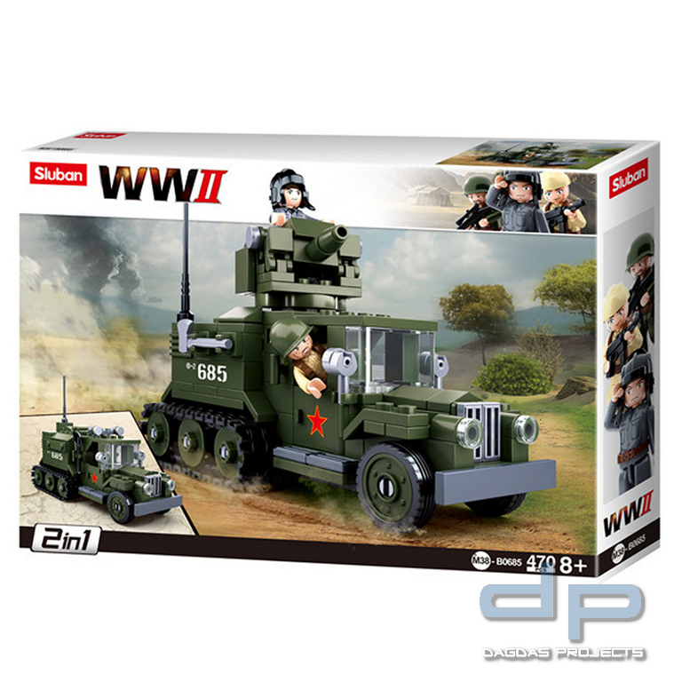 Sluban WWII Allied half M38-B0685 #16135