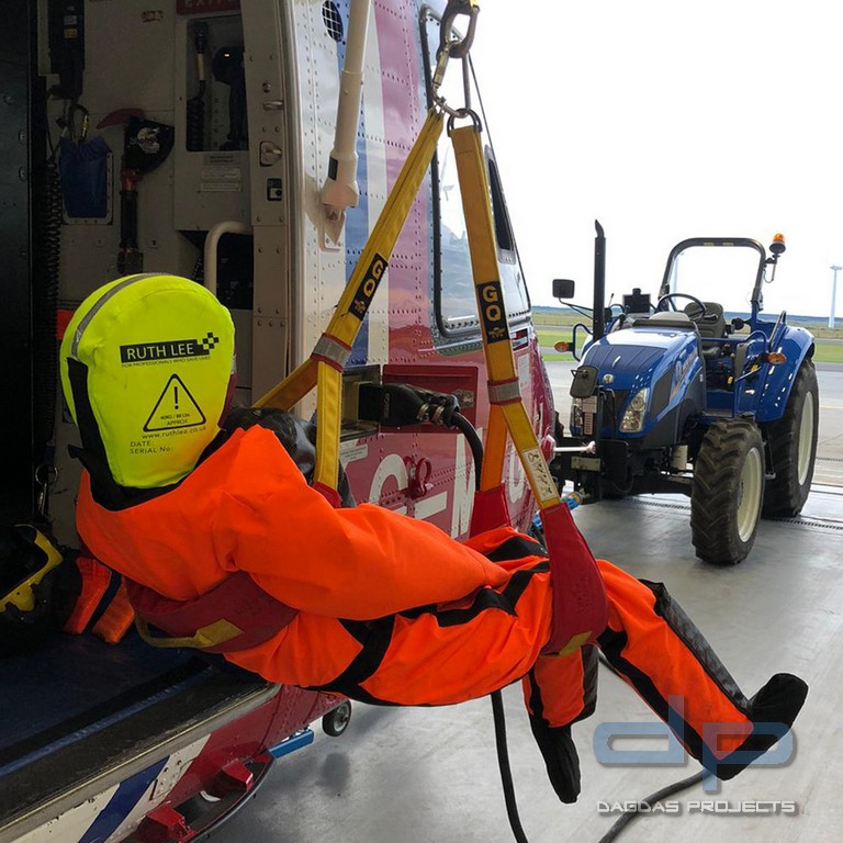 RuthLee Übungspuppe Hubschrauberrettung; Erwachsener, Gewicht 40 kg, Gr. 1,80 m