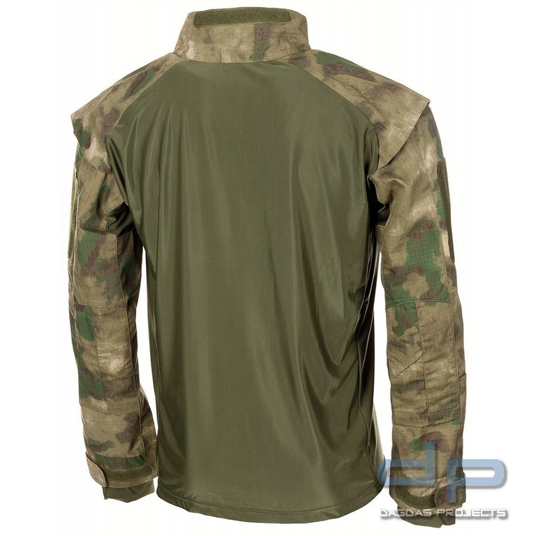 US Tactical Hemd, langarm, HDT-camo FG