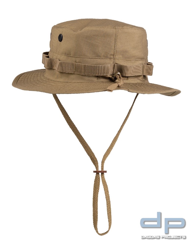 US GI DSCHUNGELHUT ′ONE SIZE′ COYOTE VPE 3
