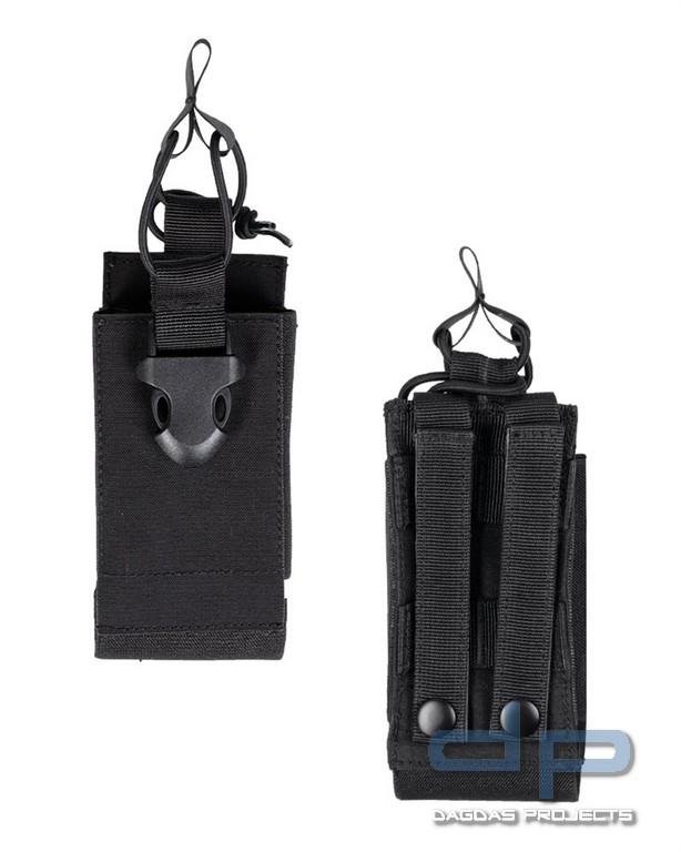 RADIO POUCH MOLLE SCHWARZ VPE 5