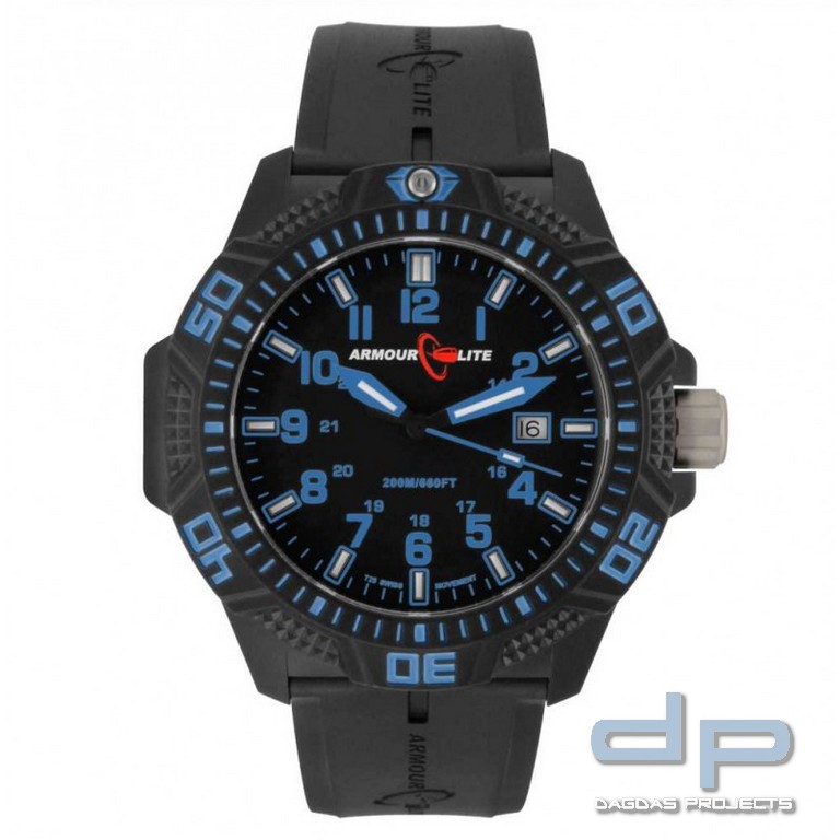 ArmourLite Tritium-Armbanduhr Caliber AL611, ø 47mm