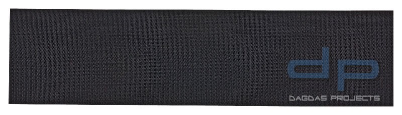 Klettverschluss - Haken - 44x11cm - schwarz