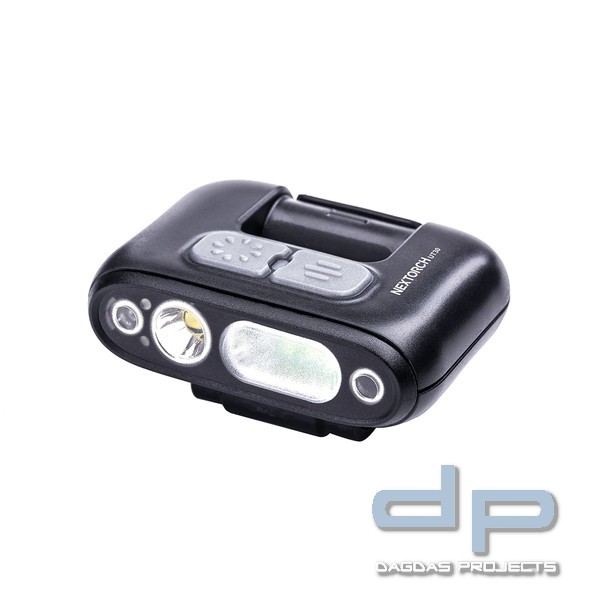 NEXTORCH UT30 Wetterfeste Clip-LED-Licht mit Akku und Gesten-Steuerung