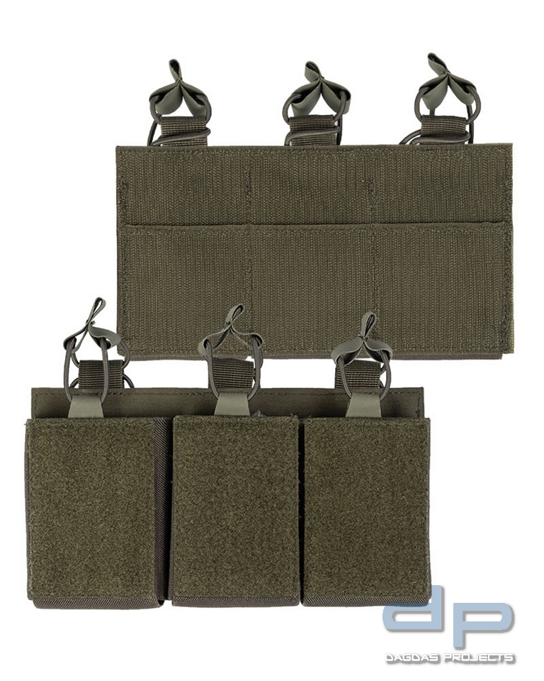 MAG.TASCHE TRIPLE M.KLETTRÜCKEN OLIV VPE 5