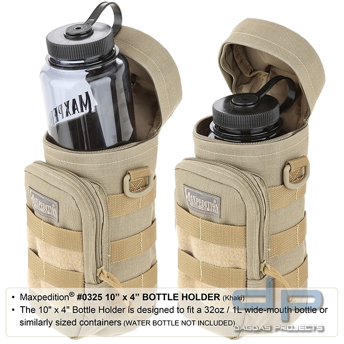 Maxpedition Bottle Holder 12 x 5 in verschiedenen Farben
