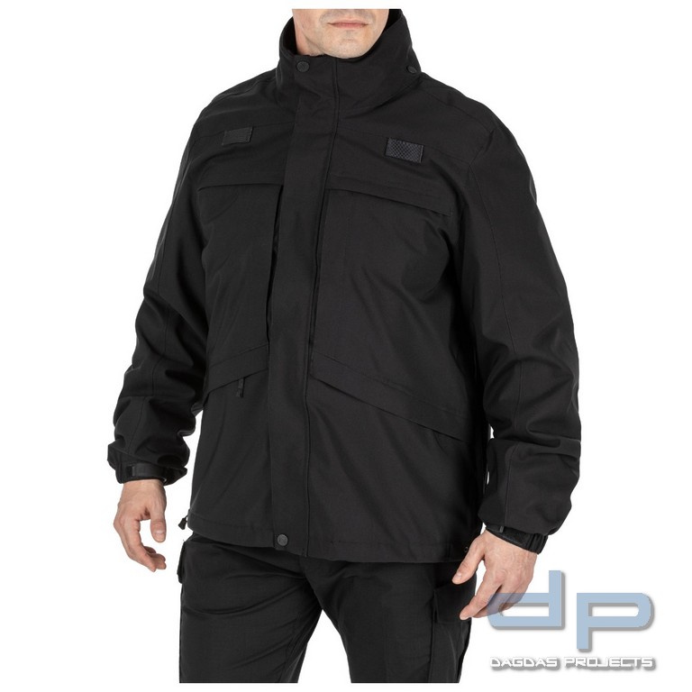 5.11 TACTICAL 3-IN-1 PARKA 2.0 in versch. Farben mit Wunschtext auf Brust und Rücken oder Panel