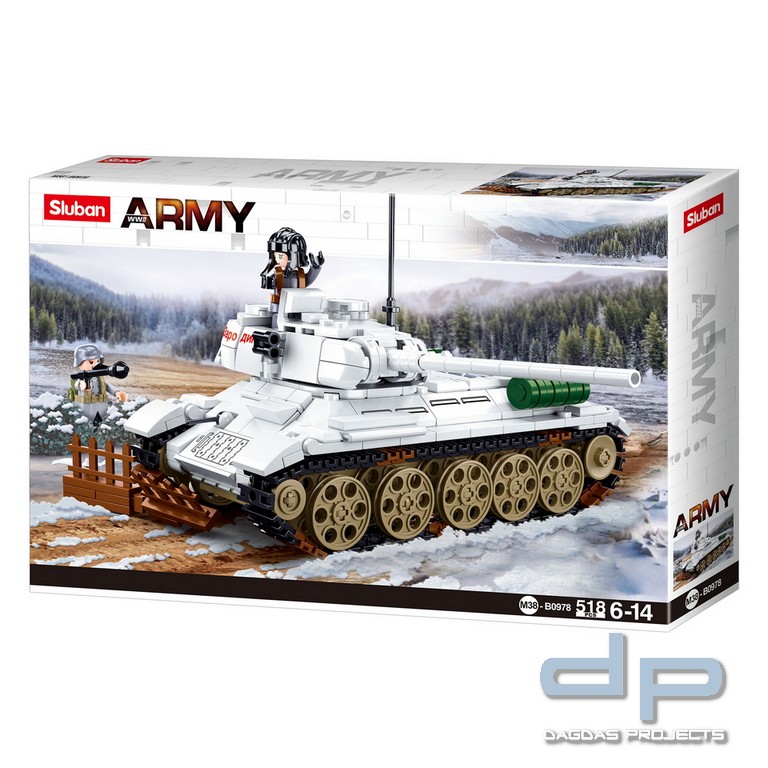 Sluban (Battle of Budapest)-tank (white) M38-B0978 #16173