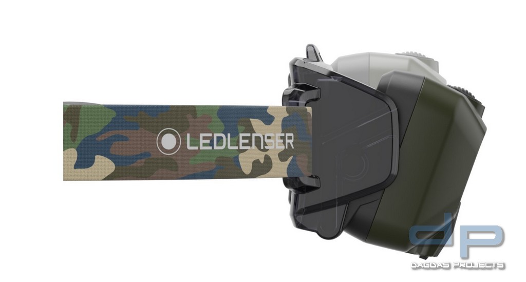 Stirnlampe HF8R Core RGB camouflage