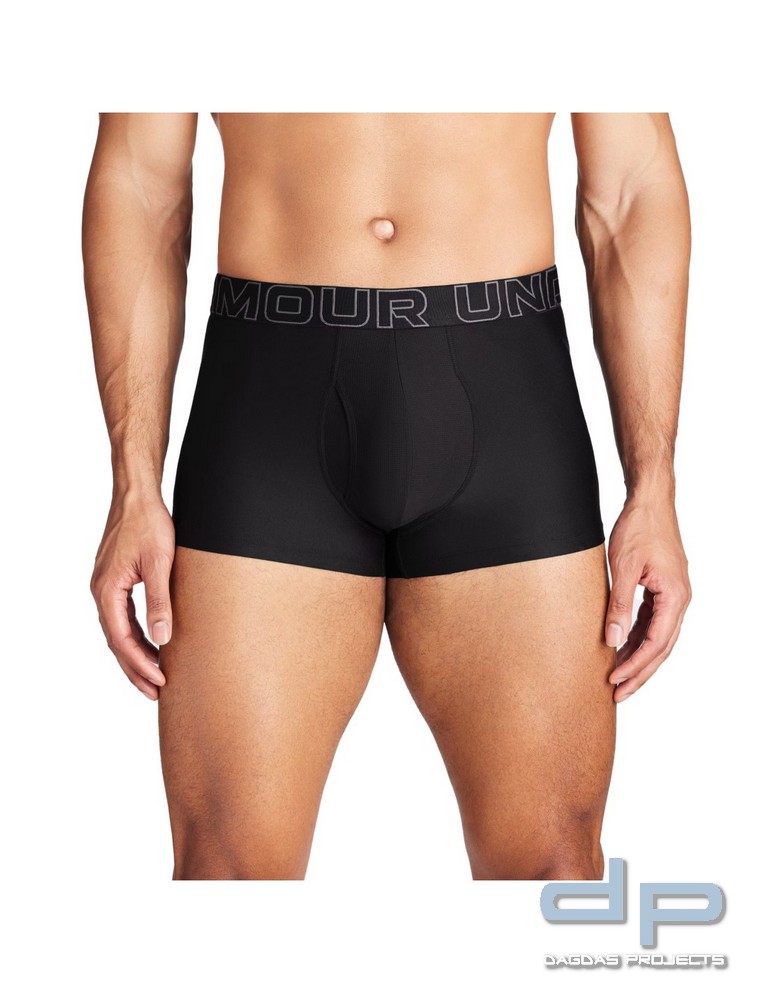 Under Armour® Boxershort Performance Tech, mit Eingriff, 3 Inch, 3er Pack