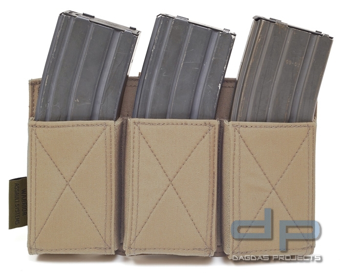 Warrior Triple Elastic Mag Pouch verschiedene Farben