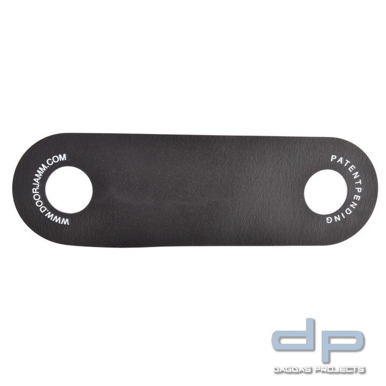 DoorJamm - flexibler Türblocker schwarz