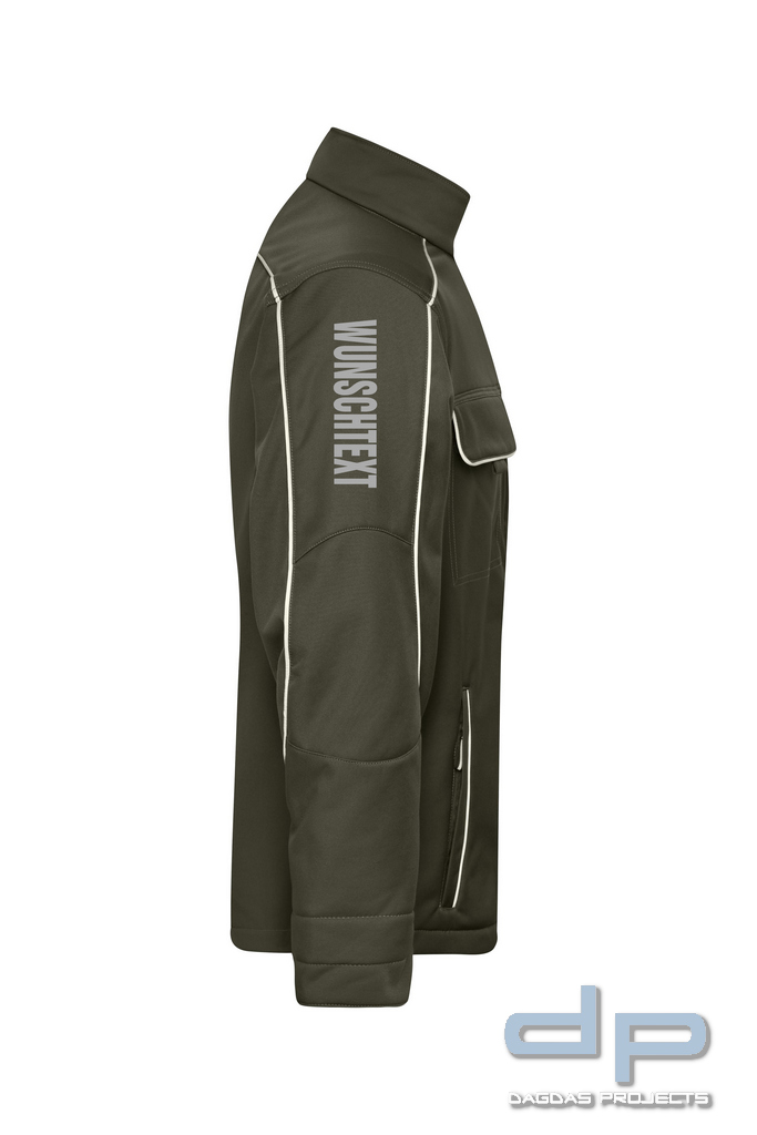 Jacke Softshell dp S-Serie Farbe schwarz Größe M