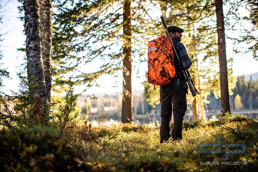 Fjällräven Hunting Rain Cover 16-28 in orange