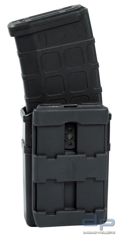 Warrior Polymer M4 Style 5.56mm Mag Pouch Schwarz