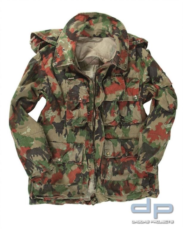 SCHWEIZ.FELDJACKE (4 TASCHEN) TARN GEBR. VPE 5