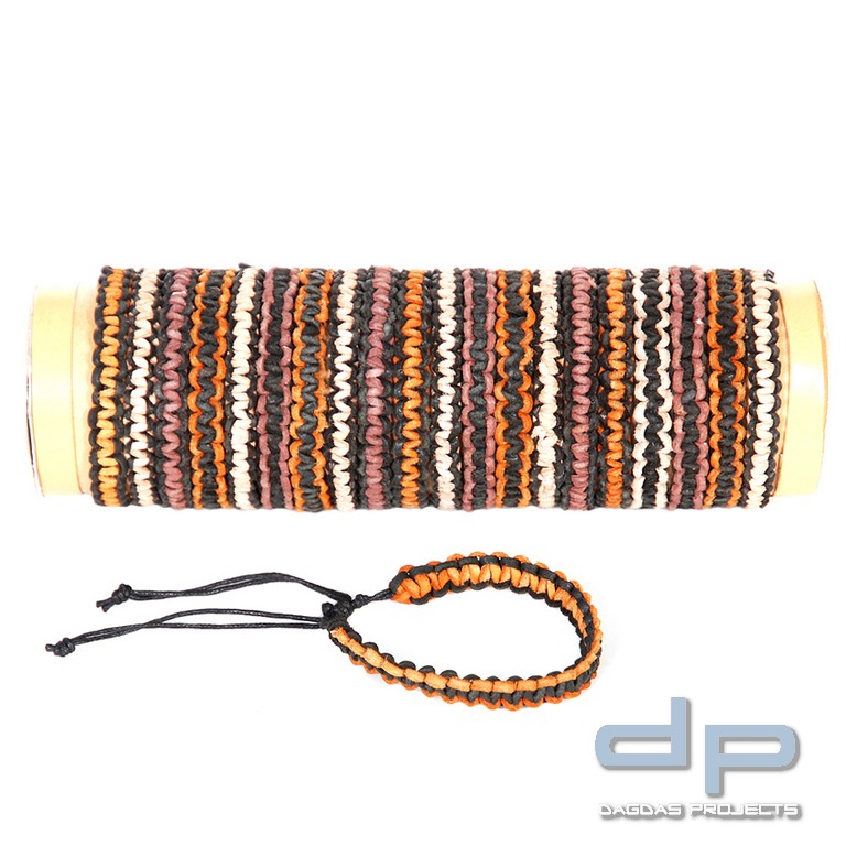 Leder Armbändchen, Rolle á 24 Stck. Style B