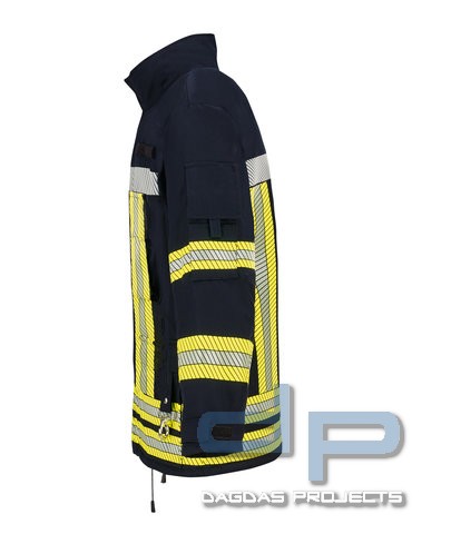 Einsatzjacke Fire-Jack blue - EN 11612:2015, EN 15614:2007