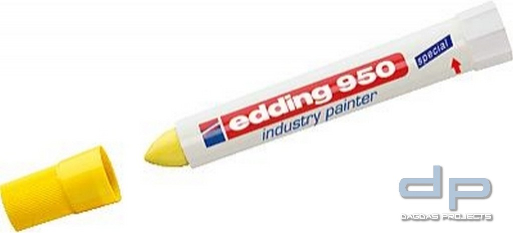 Edding industry painter Strichbreite 10mm Farbe gelb