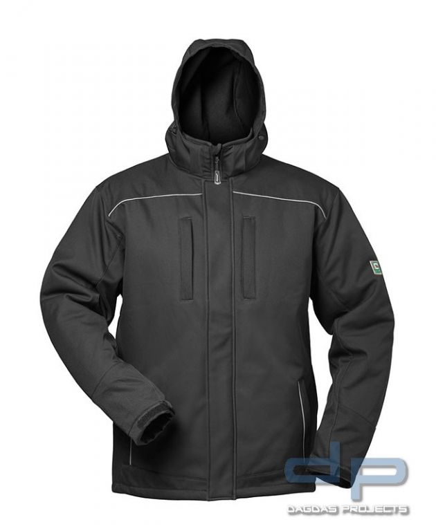 Winter Softshelljacke wind- und wasserdicht mit Aufdruck nach Wunsch in reflex silber