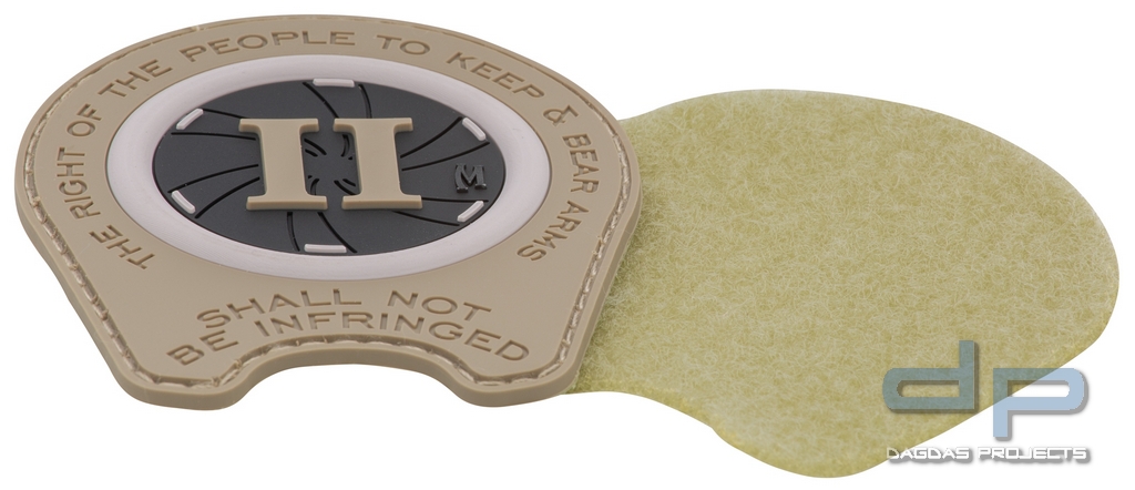 Maxpedition Rubber Patch RIGHT TO BEAR ARMS Arid