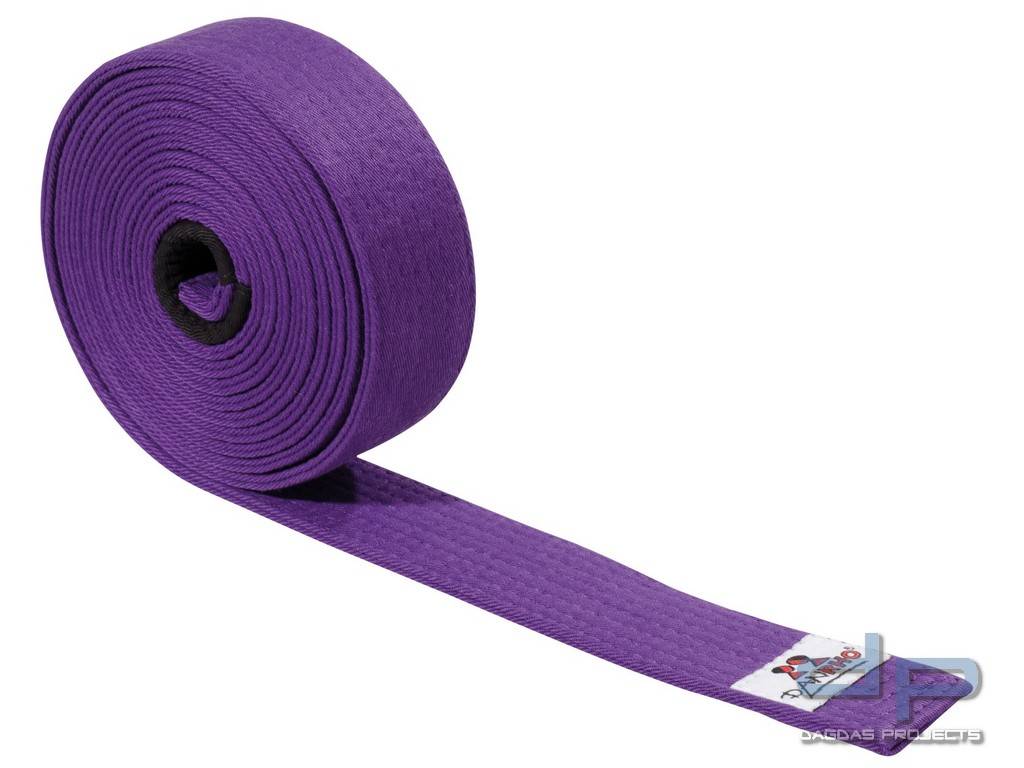 DANRHO IBJJF Gürtel, 4,5 cm Lila
