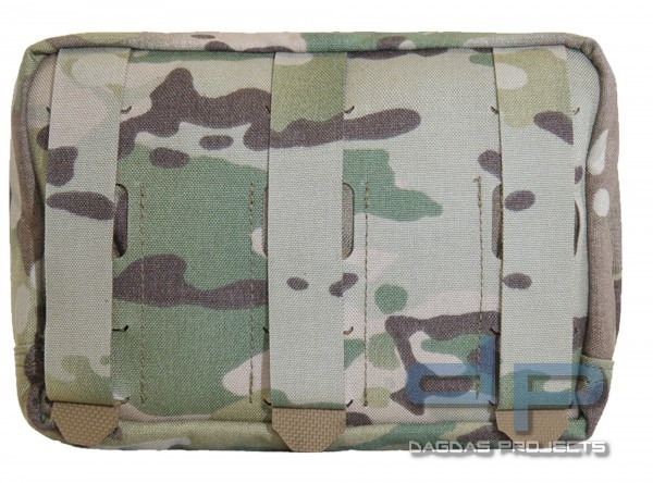 WAS LASER CUT MEDIUM HORIZONTAL UTILITY POUCH, FARBE: MULTICAM