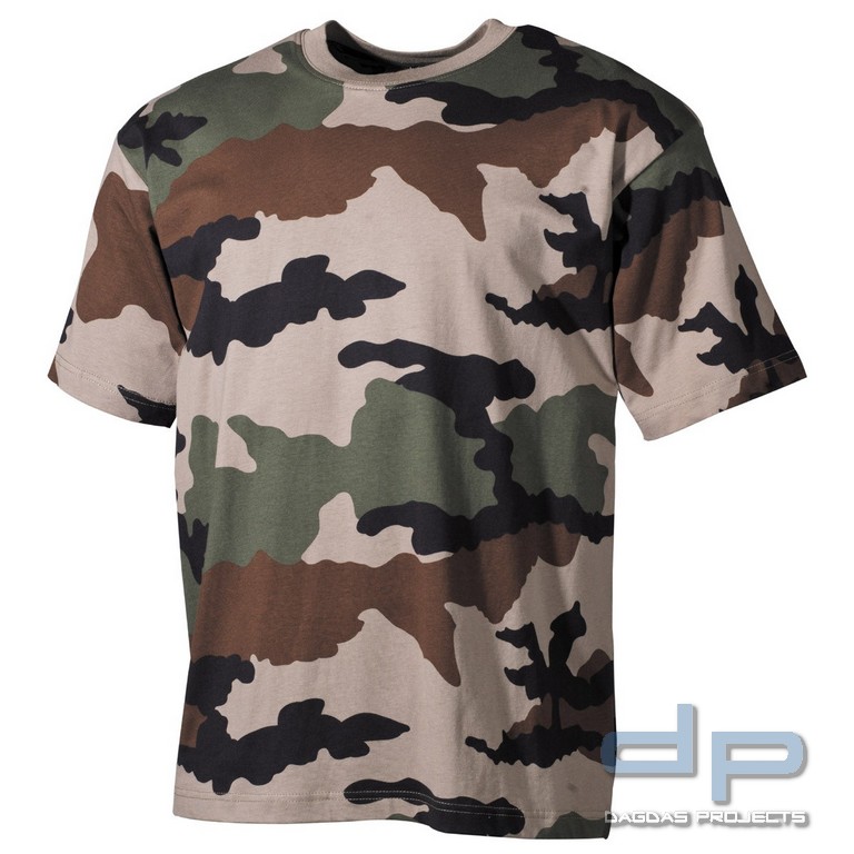 US T-Shirt, halbarm, CCE tarn, 170 g/m²