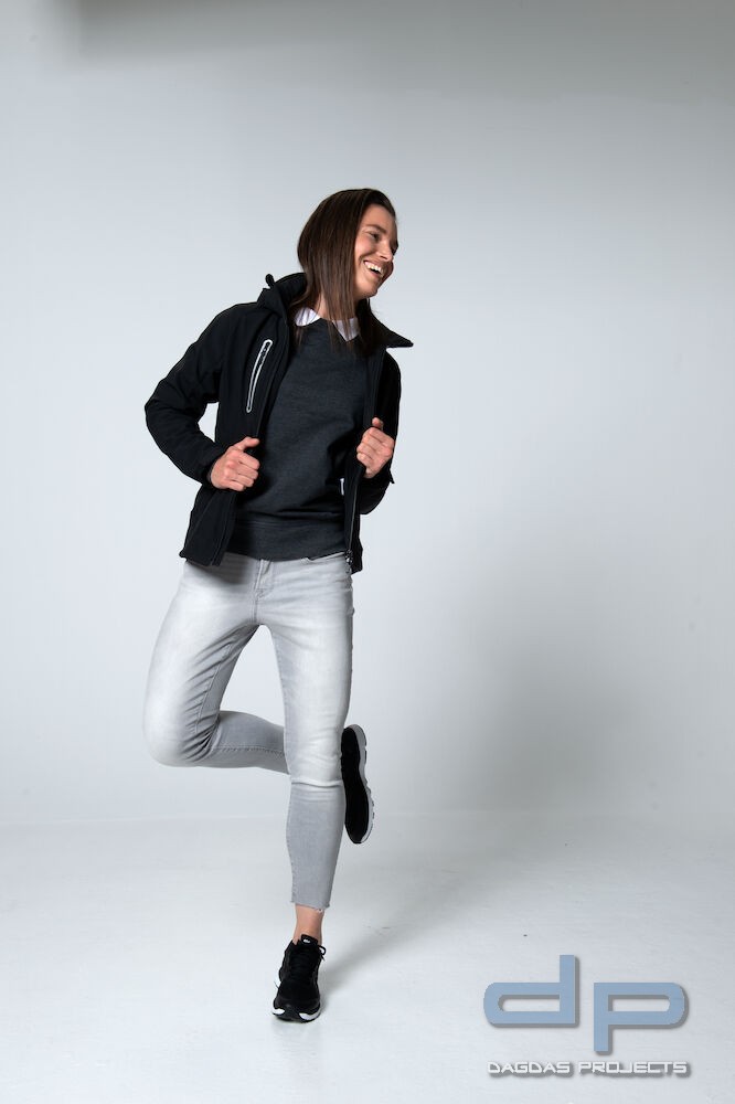 Damen Behörden Softshelljacke "Milford Jacket Ladies" in verschiedenen Farben mit Aufdruck nach Wuns