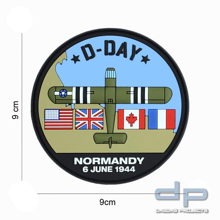 Emblem 3D PVC D-Day Waco