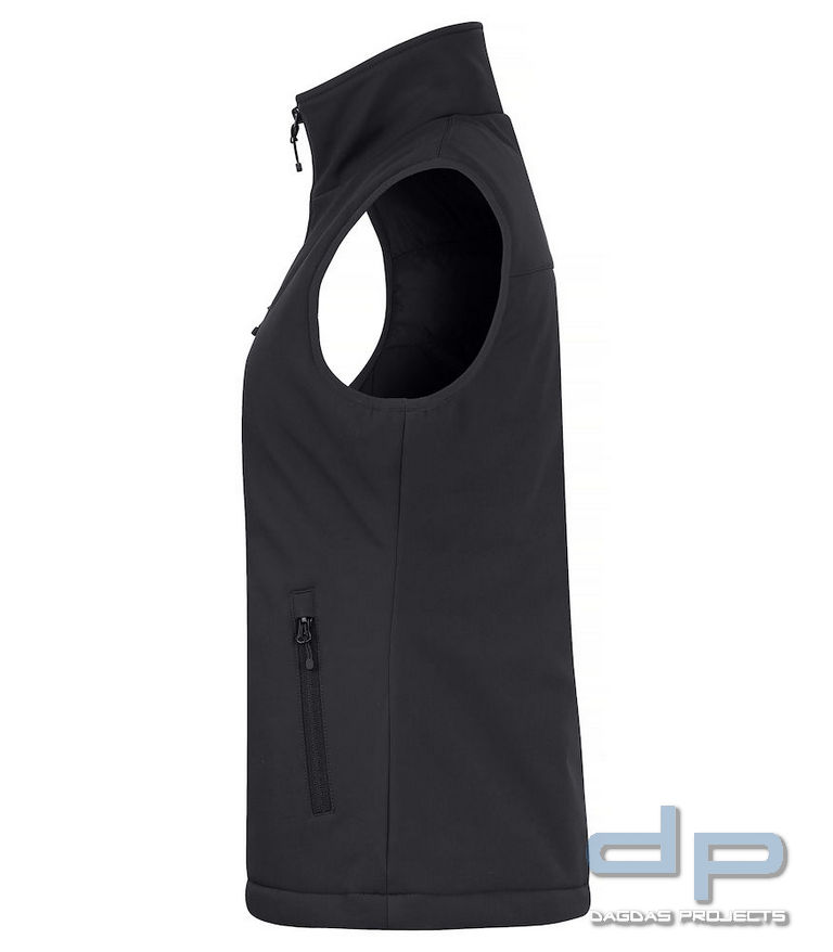 Behörden Padded Damen Softshell Weste in verschiedenen Farbenmit Aufdruck nach Wunsch