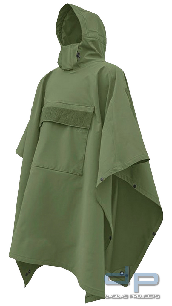 Hazard 4 Poncho Villa™ Technical Soft-Shell Mk2 (Regen Poncho) in Oliv und Blackcamo