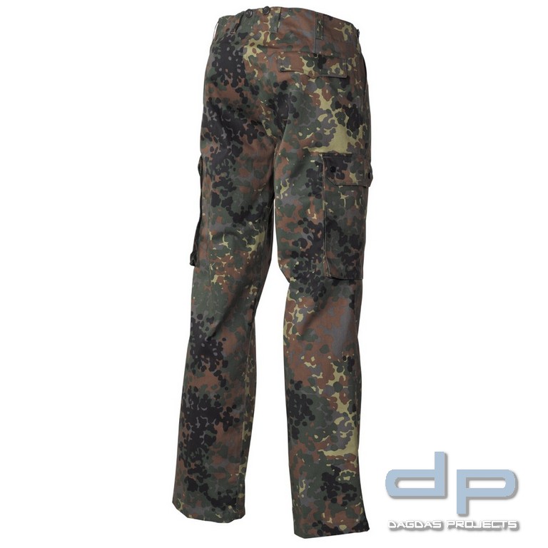 BW Feldhose, flecktarn, 5 Farben, nach original TL