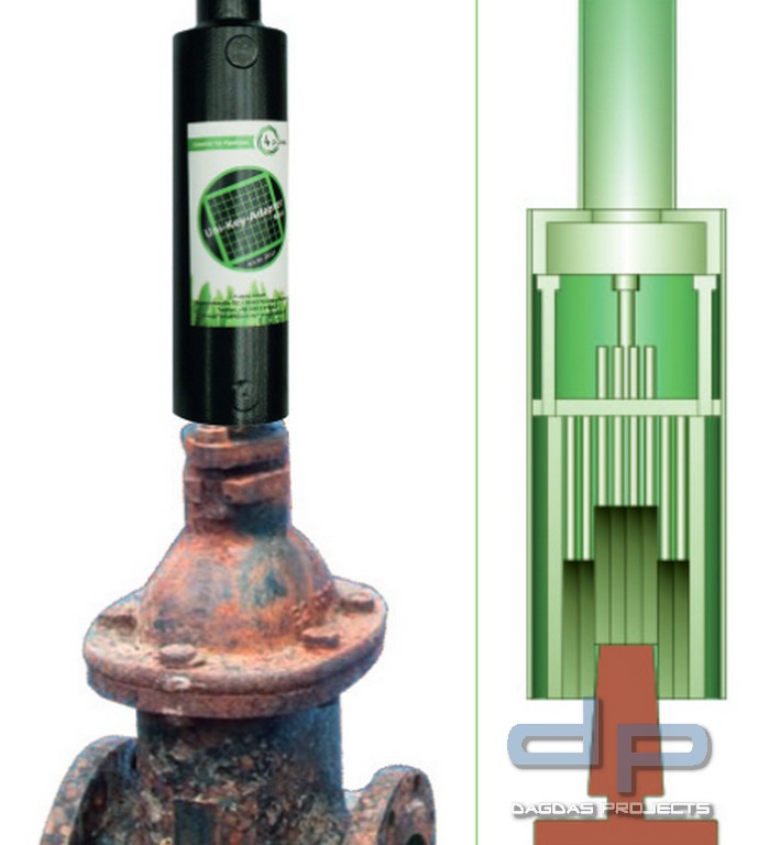 Uni-Key-Adapter 4 pipes