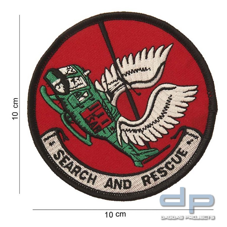 Emblem Stoff Search and Rescue