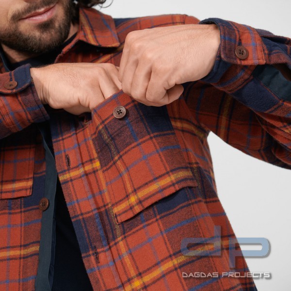 FJÄLLRÄVEN ÖVIK LITE PADDET SHIRT MÄNNER FLANELLHEMD IN 2 FARBEN